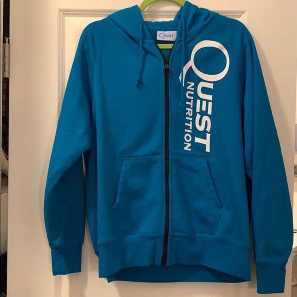 IN SEARCH OF Quest Nutrition zipper jacket, or any hoodies/jackets/sweatshirts
